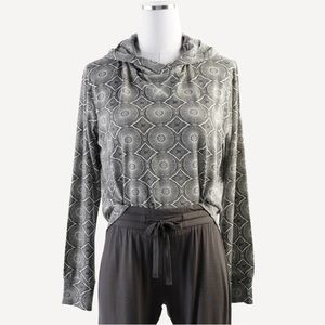 Kate Quinn womens hoodie | BELUGA BATIK | BEECHWOOD MODAL, size small.